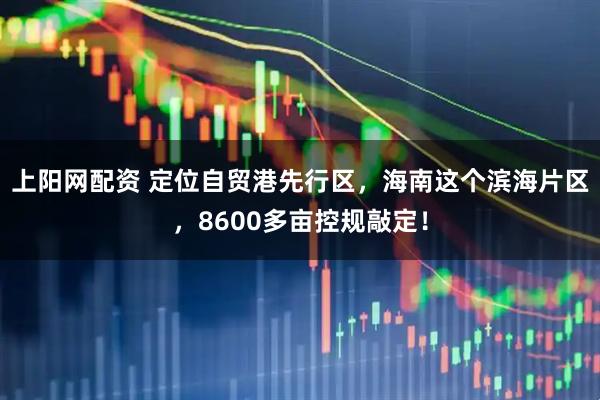 上阳网配资 定位自贸港先行区，海南这个滨海片区，8600多亩控规敲定！